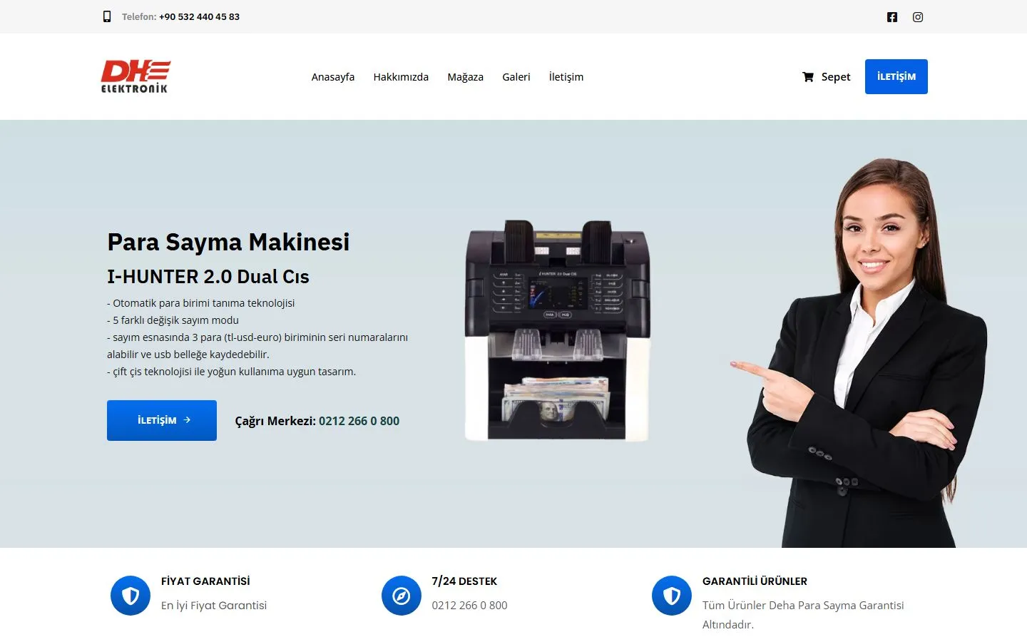 Landing Page ve Form Filtresi